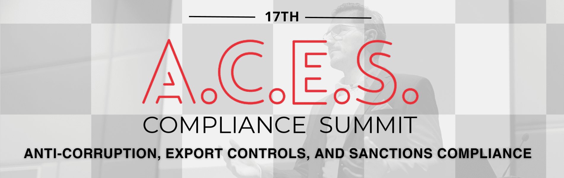 Banner for 17th ACE Compliance Summit
