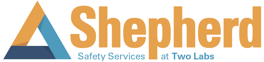 Logo of Shepherd Safety Services at Two Labs