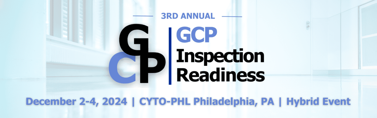 Hero banner of 3rd GCP Inspection Readiness 