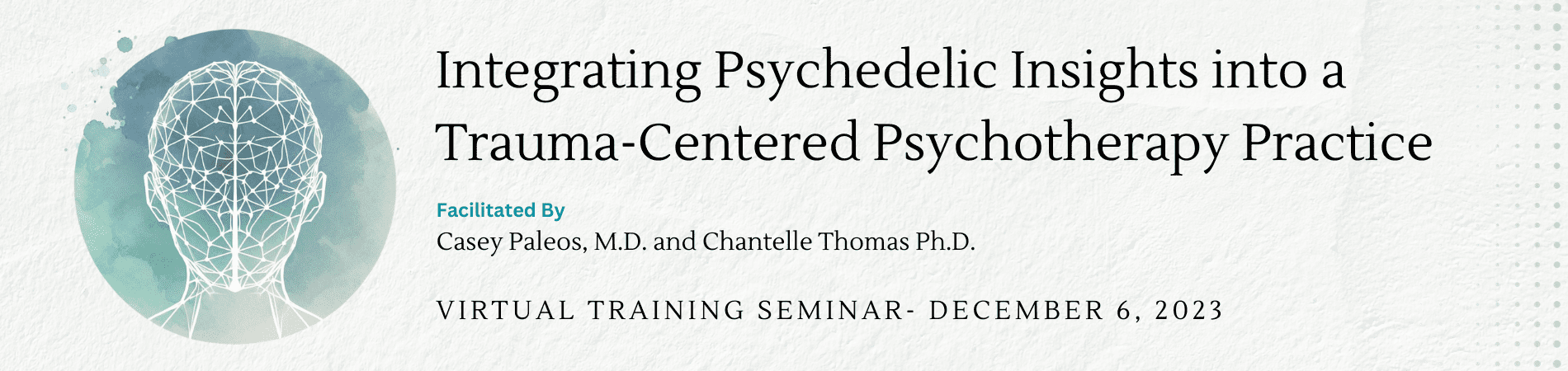 Hero banner of Integrating Psychedelic Insights into a Trauma-Centered Psychotherapy Practice